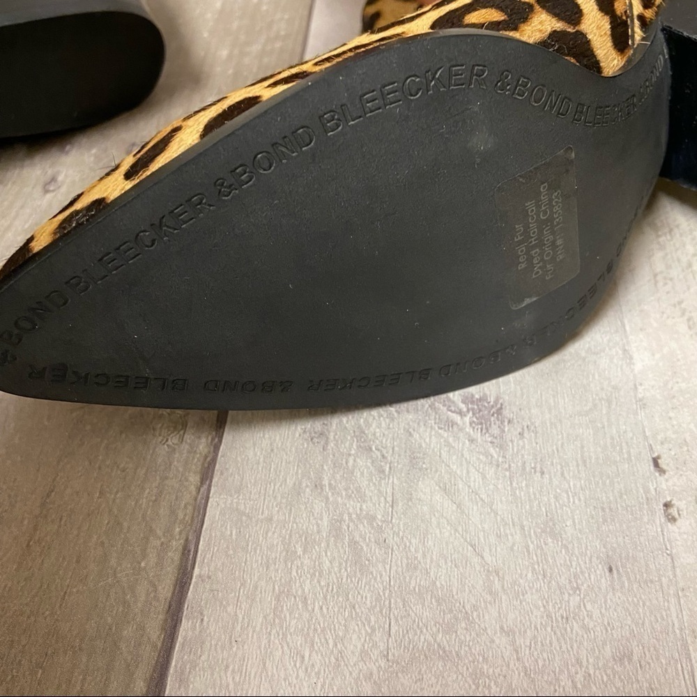 Bleecker & Bond Animal Print Riley Bootie Size 7.5 - Picture 5 of 11